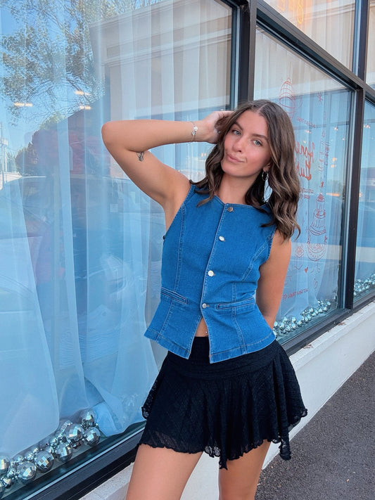 Nelly Denim Vest