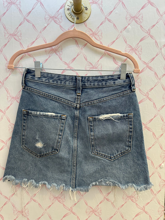 Vintage Denim Skirt: Final Sale