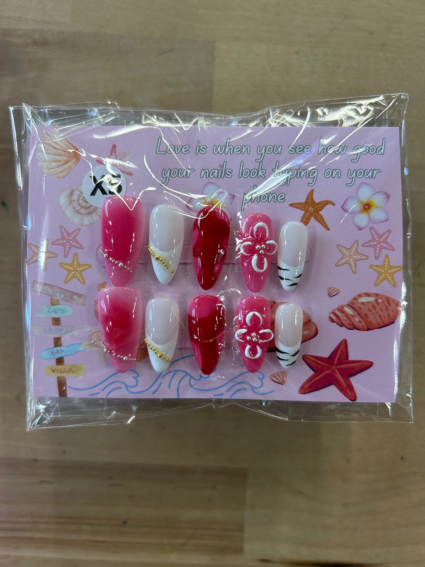Pink Cutie Nails
