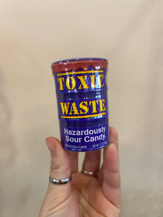 Toxic Waste Color Drums Candy