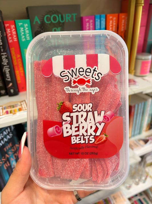 Sour Strawberry Belts