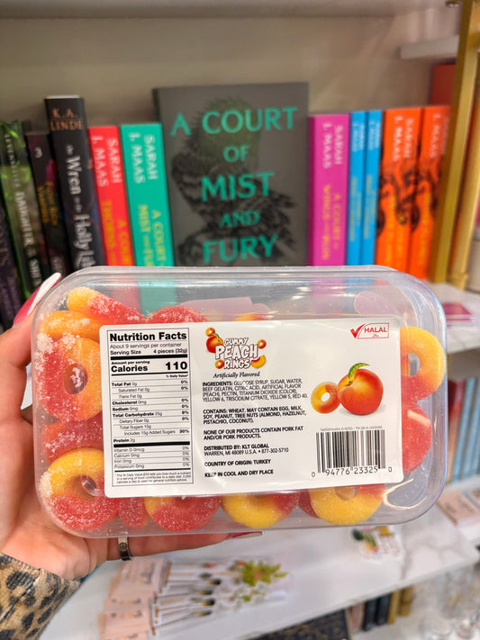 Gummy Peach Rings