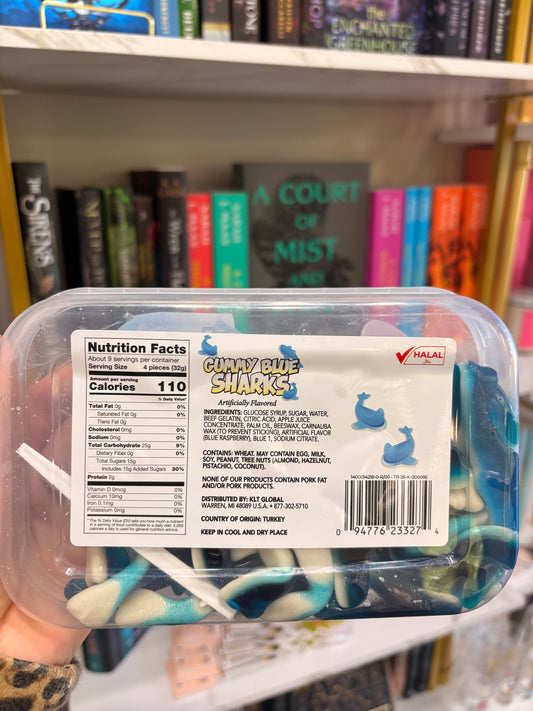 Gummy Blue Sharks