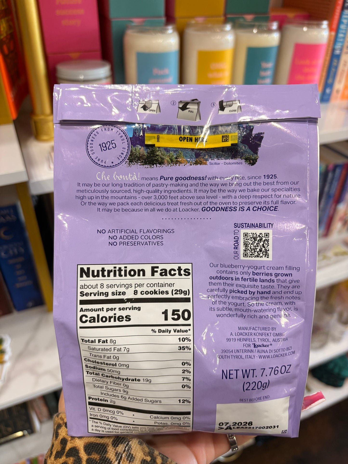 Quadratini Wafer Cookies