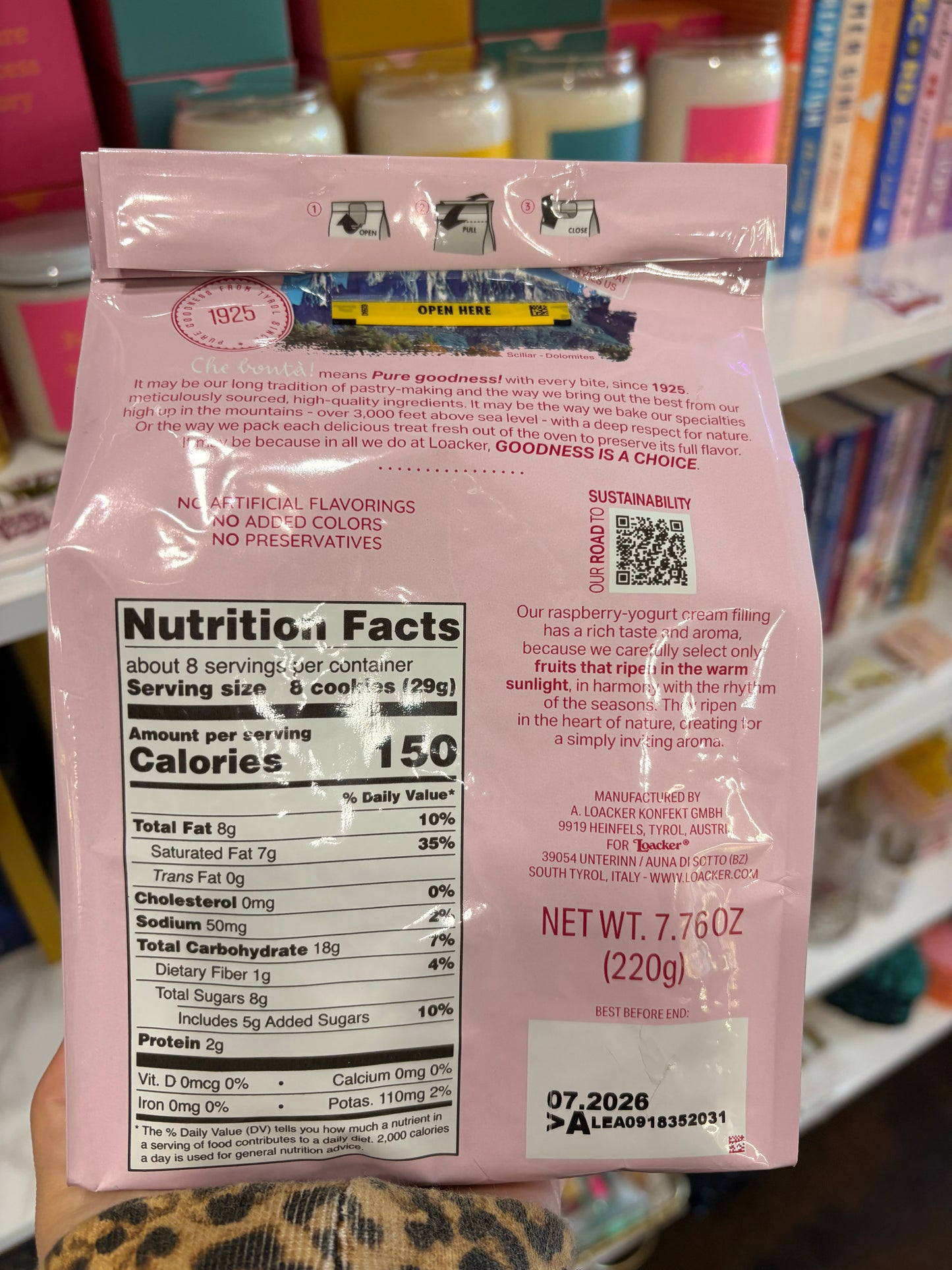 Quadratini Wafer Cookies