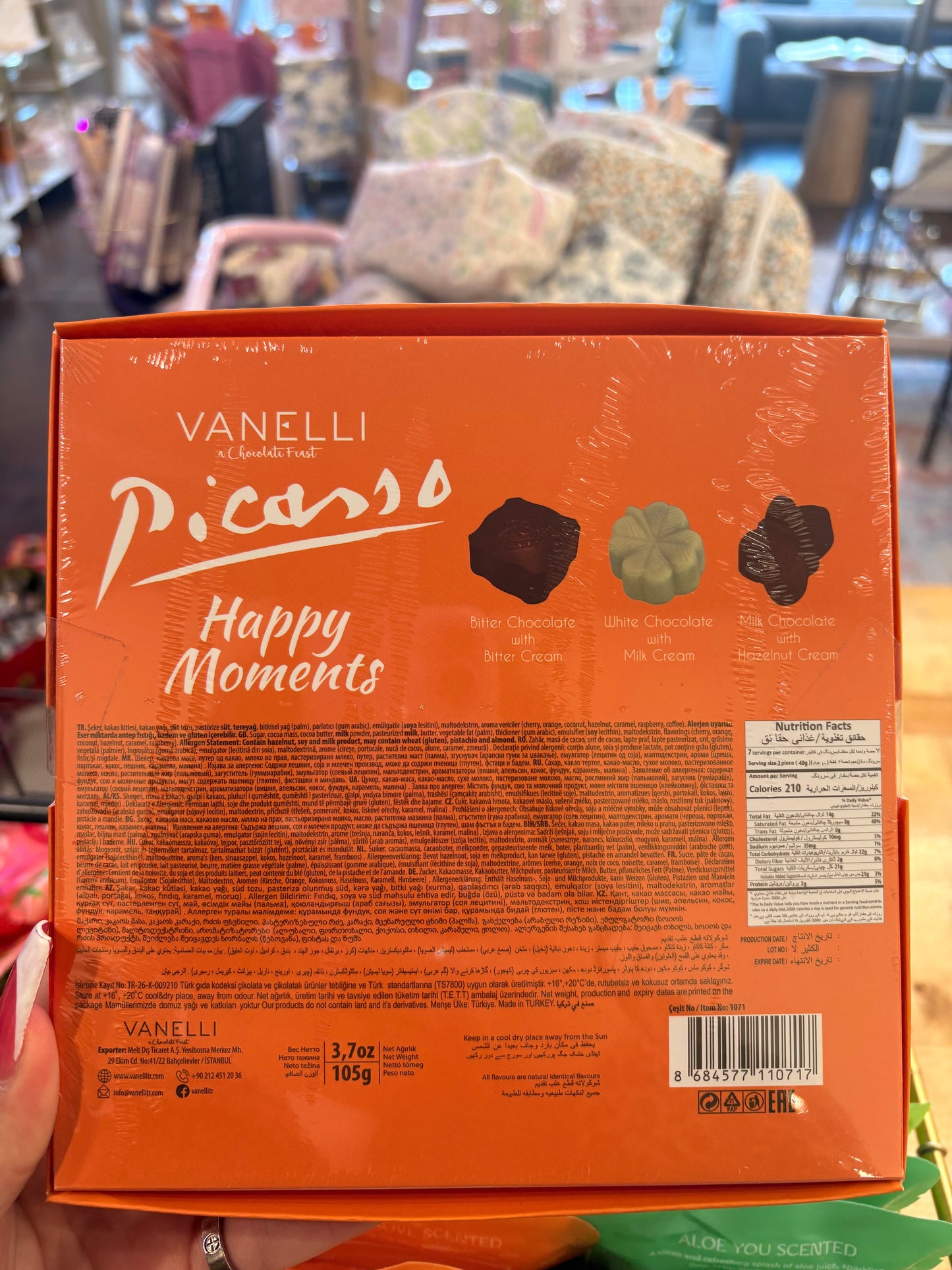 Picasso Cream Filled Chocolate Box