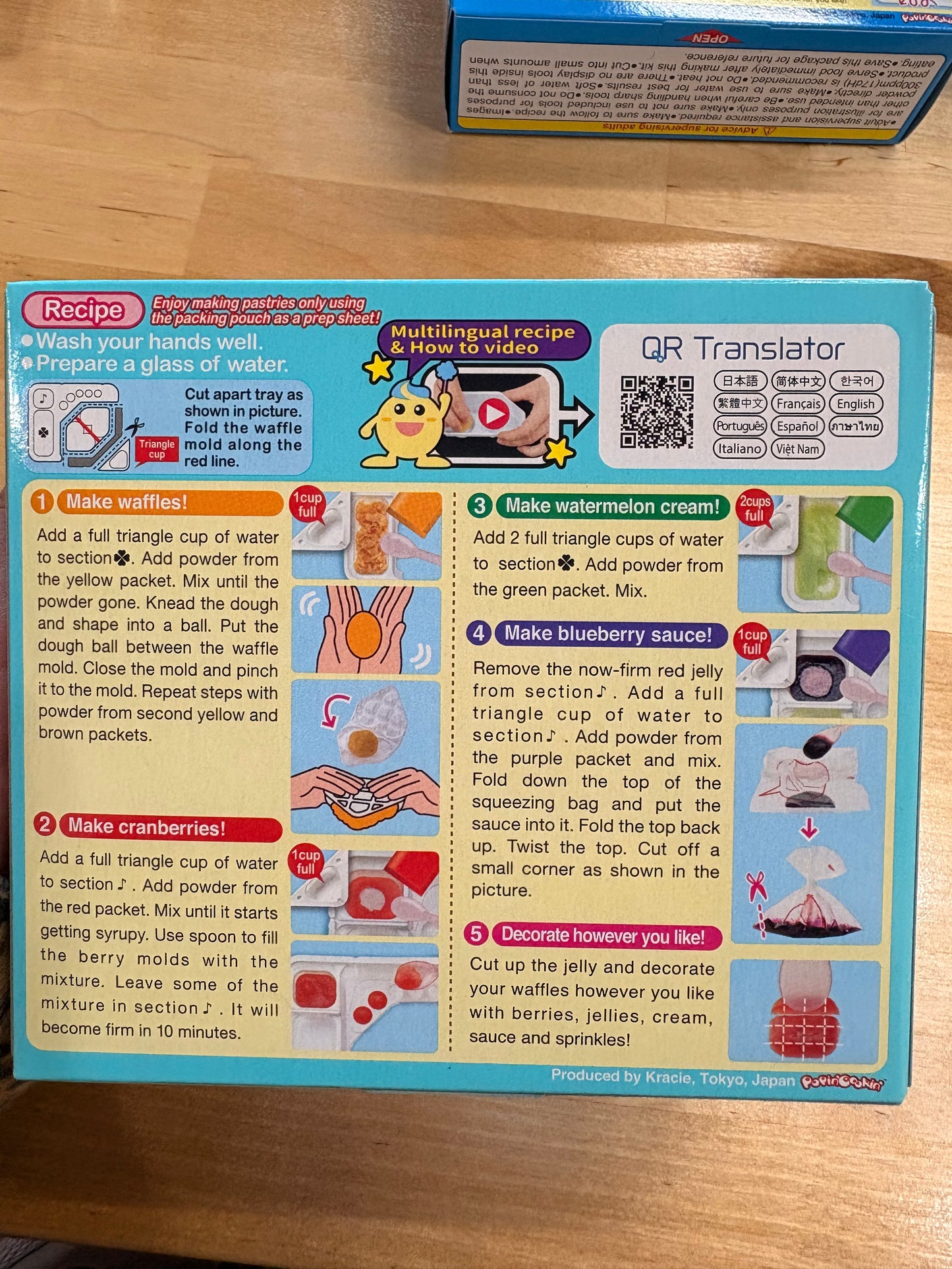 Popin’Cookin’ Tanoshii Waffle