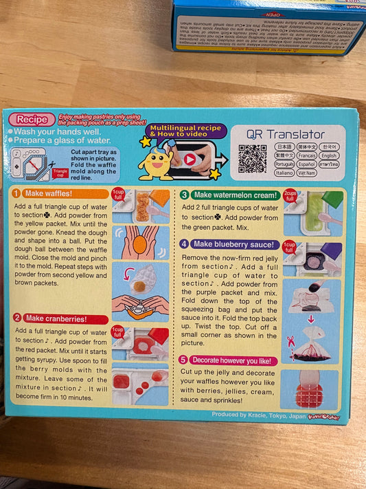 Popin’Cookin’ Tanoshii Waffle
