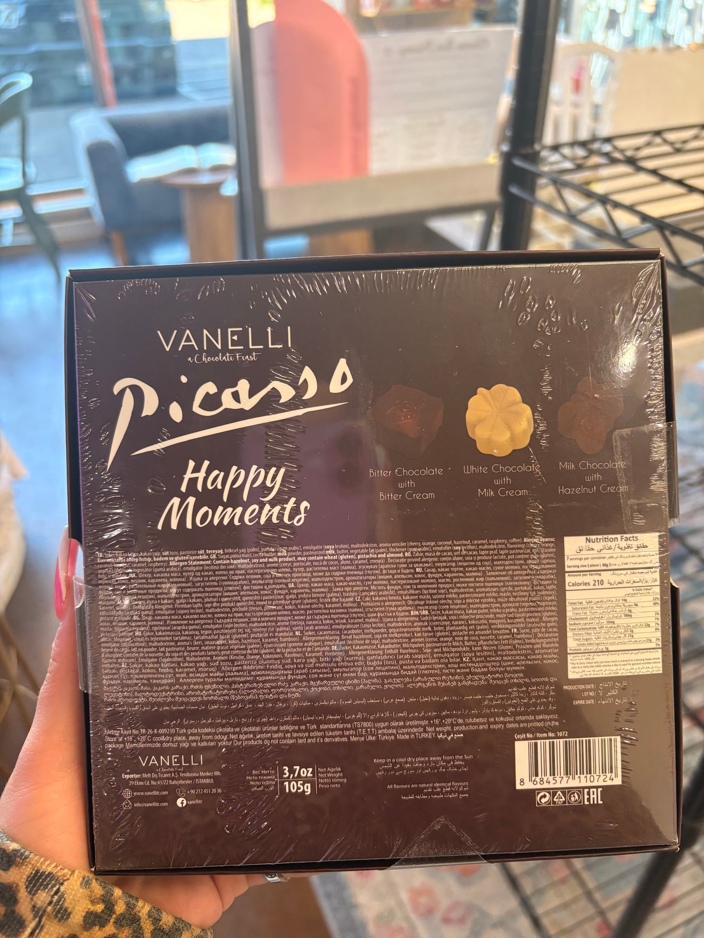 Picasso Cream Filled Chocolate Box