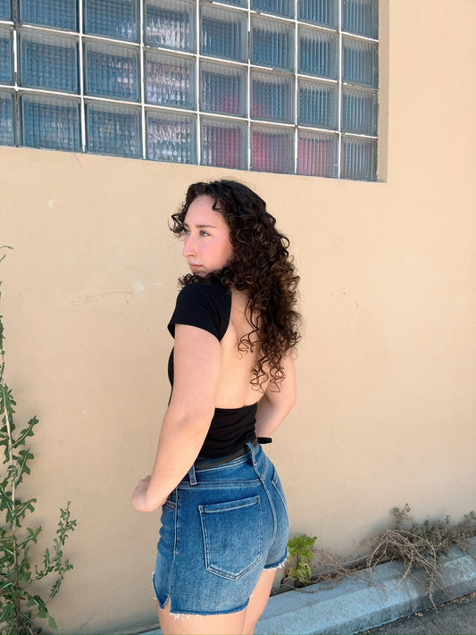 Black Oregon State Comeback Top