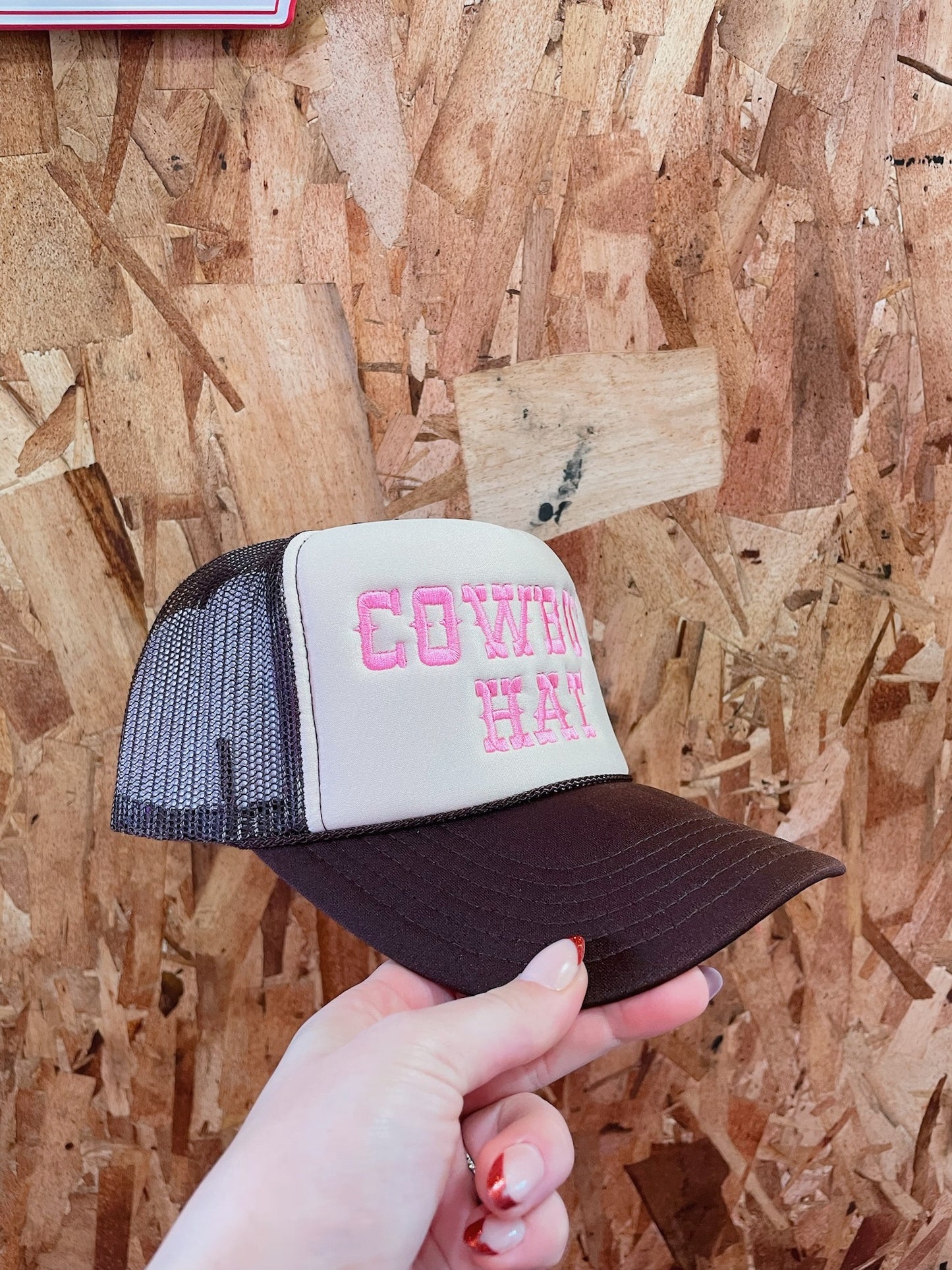 Cowboy Hat Trucker Hat