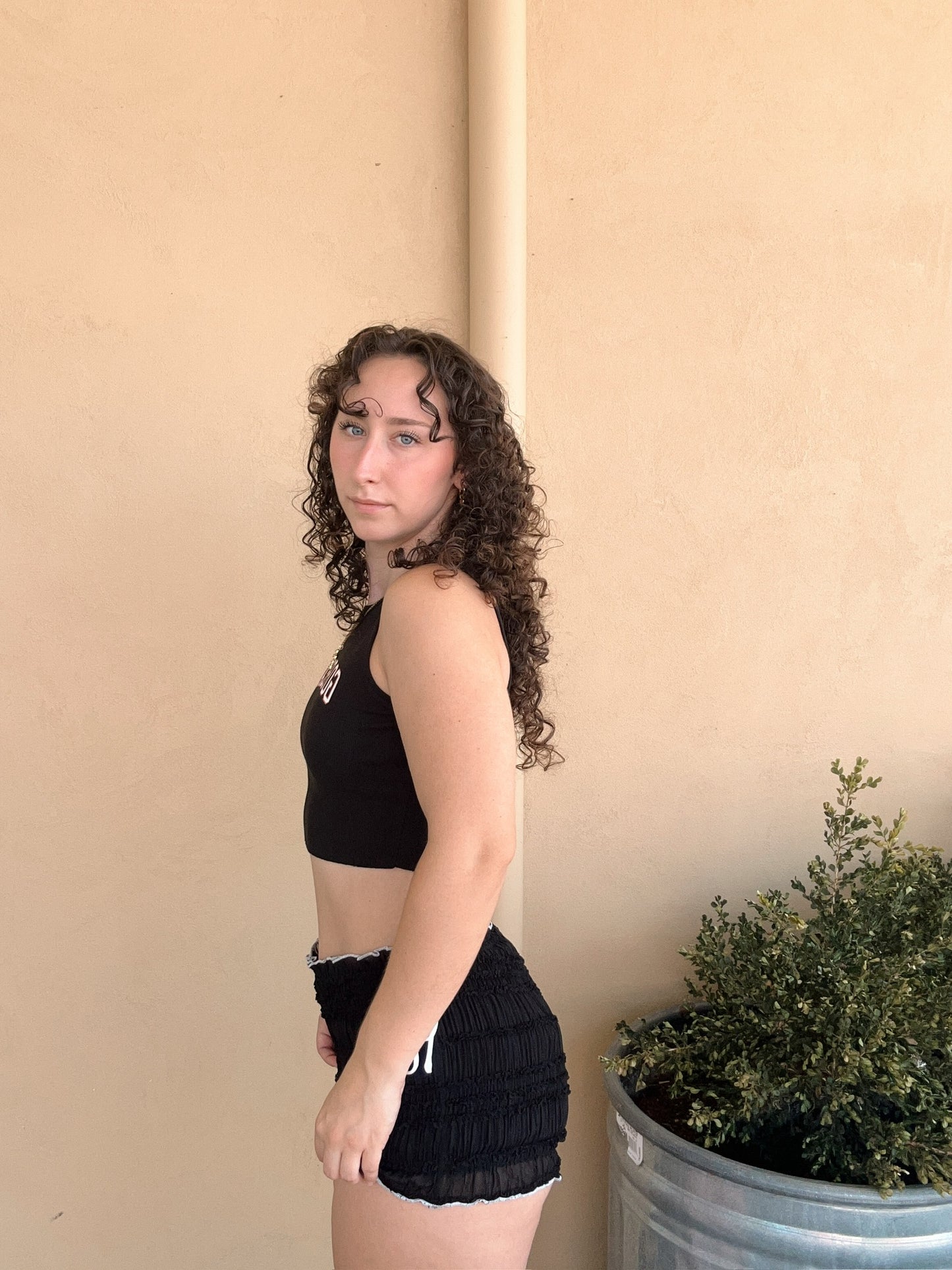 Black Cut Off Tank