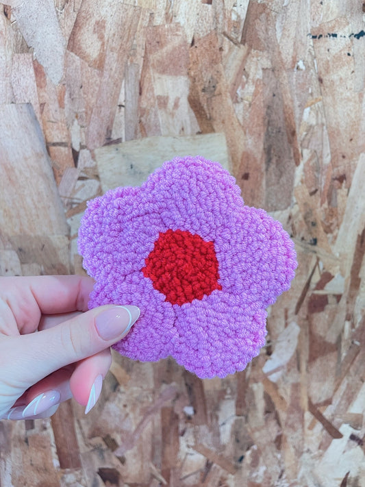Purple Flower Coaster