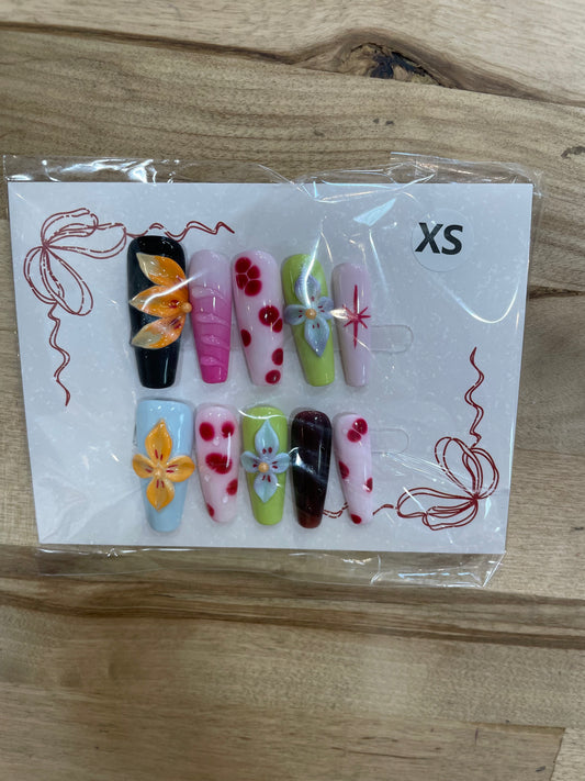 Tropic Like It's Hot Nails