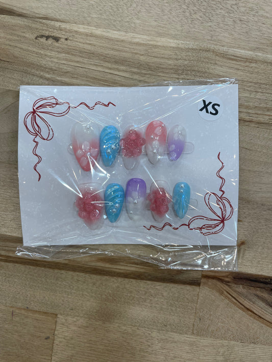 Pearls and Petals Nails