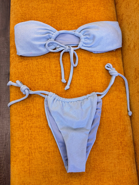 Baby Blue Terry Bikini