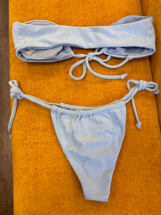 Baby Blue Terry Bikini