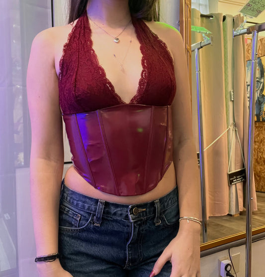Halter Corset Top