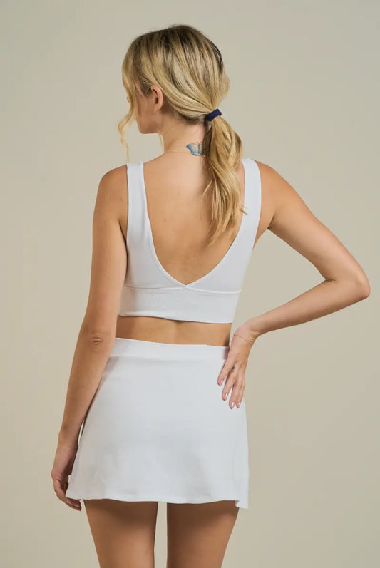 Eliza V-neck seamless Top