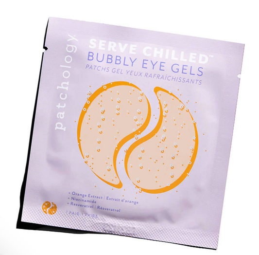 Served Chilled Eye Gels: Bubbly