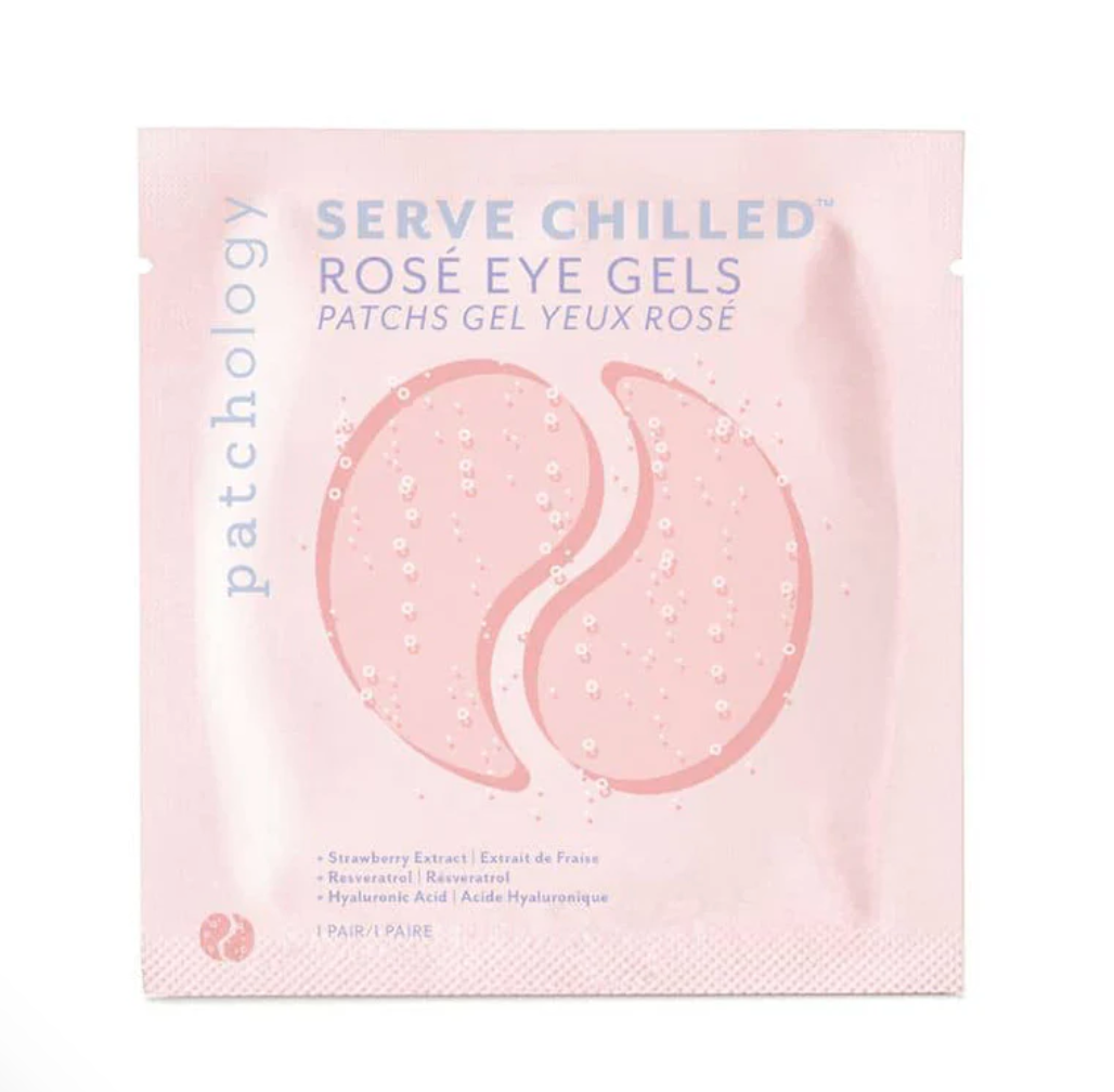 Served Chilled Eye Gels: Rosé Hydrating