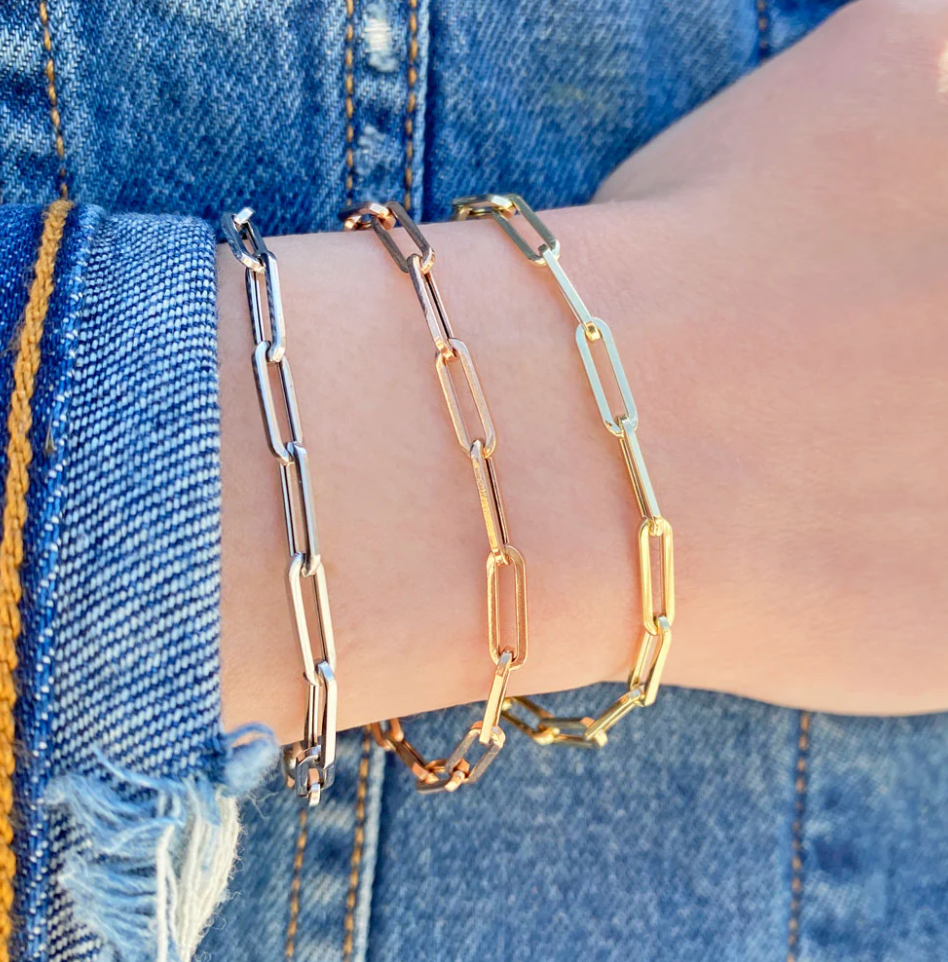 Paper Clip Bracelet