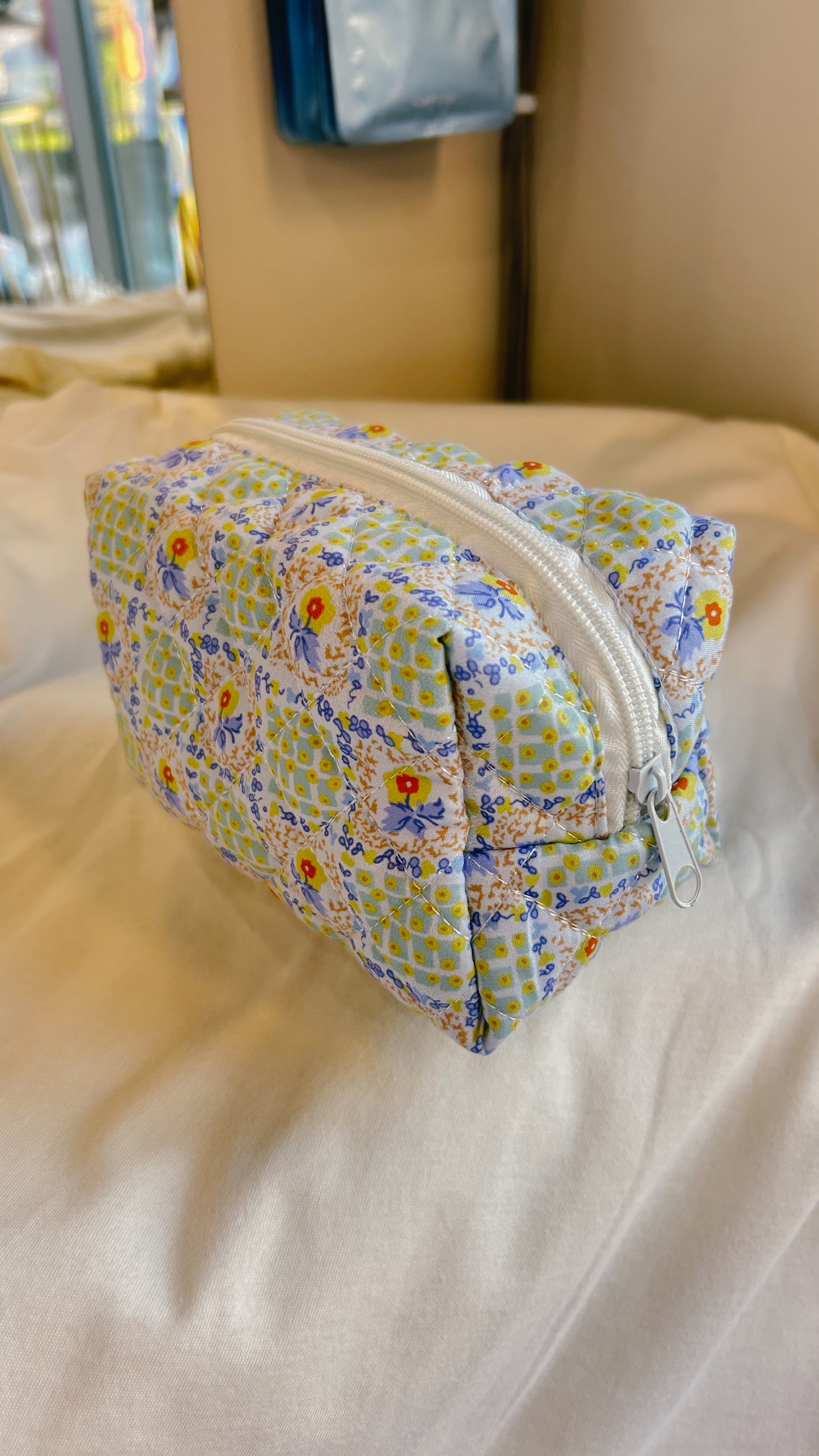 Granny Square Makeup Bag