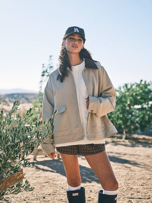 Oversized Cable Knit Sweater