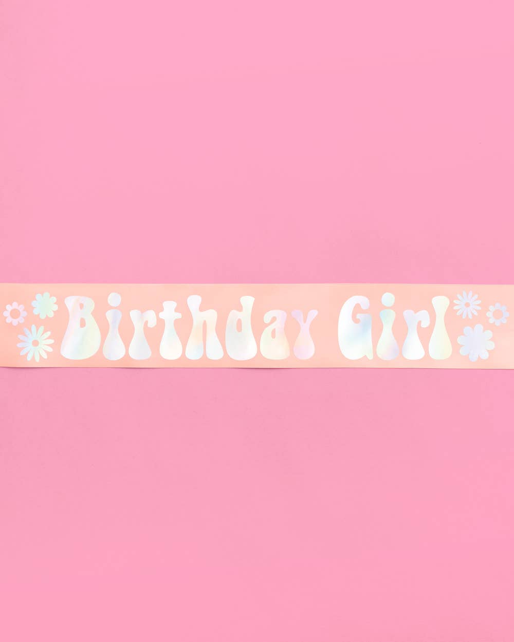 Daisy Birthday Girl Sash