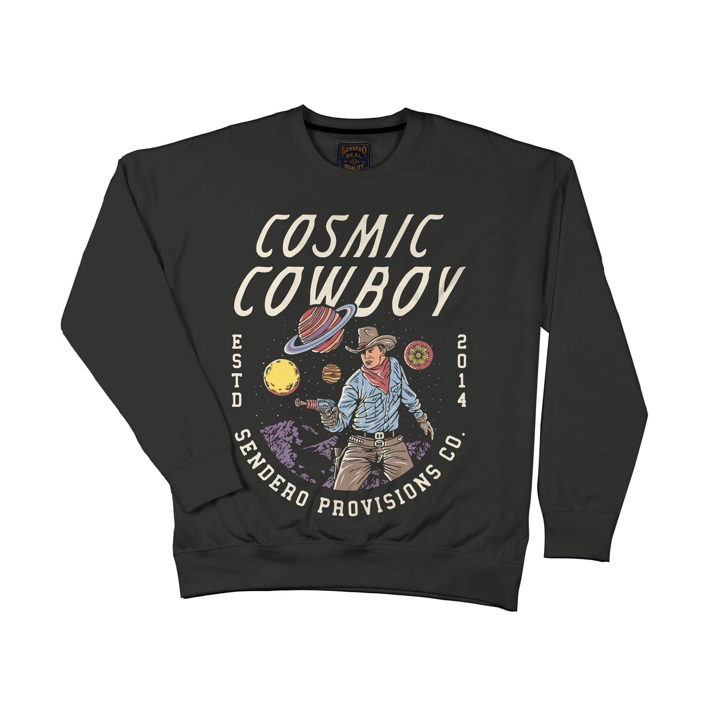 Cosmic Cowboy Sweatshirt: Large