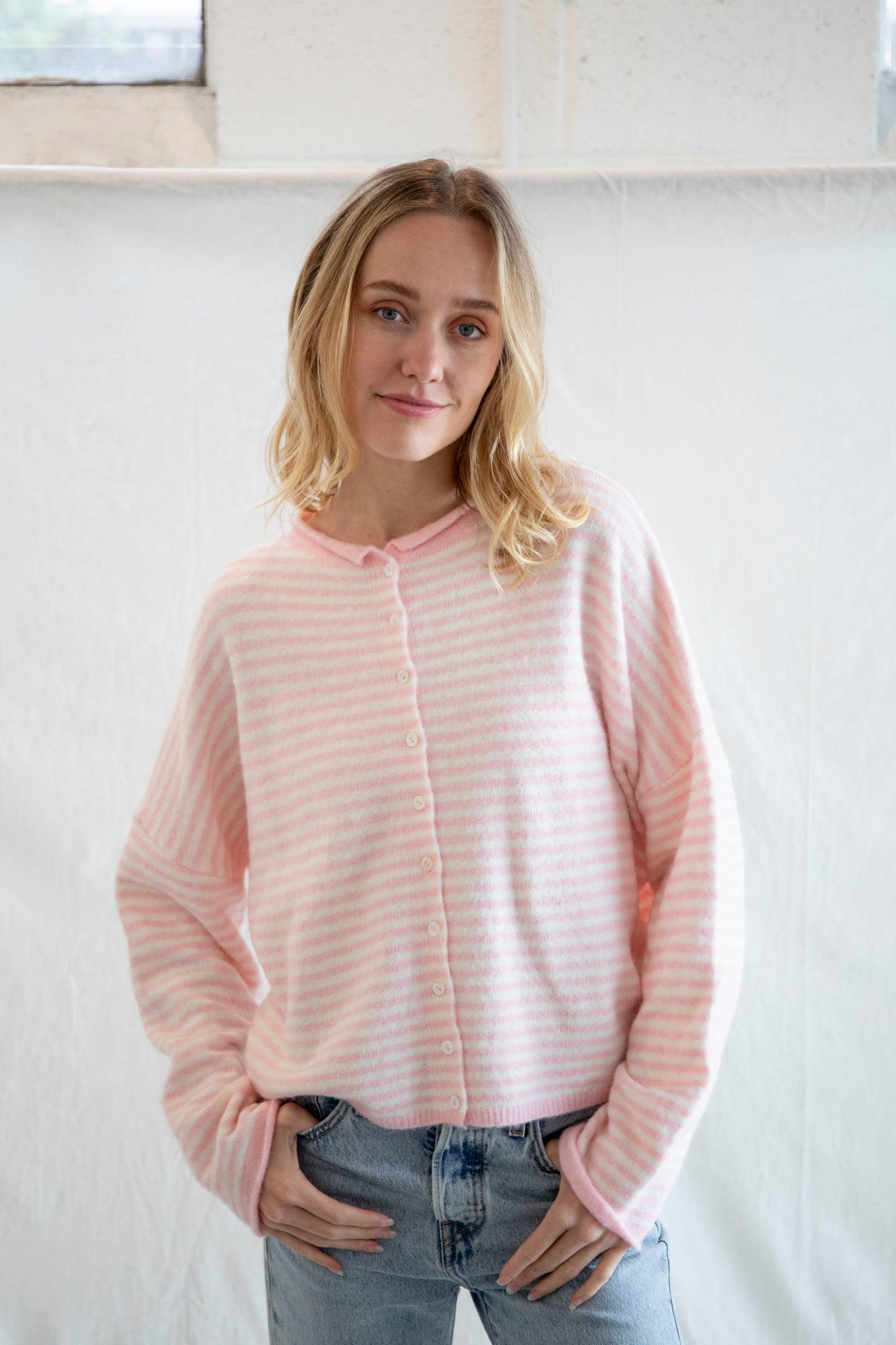 Piper Cardigan - Mini Striped