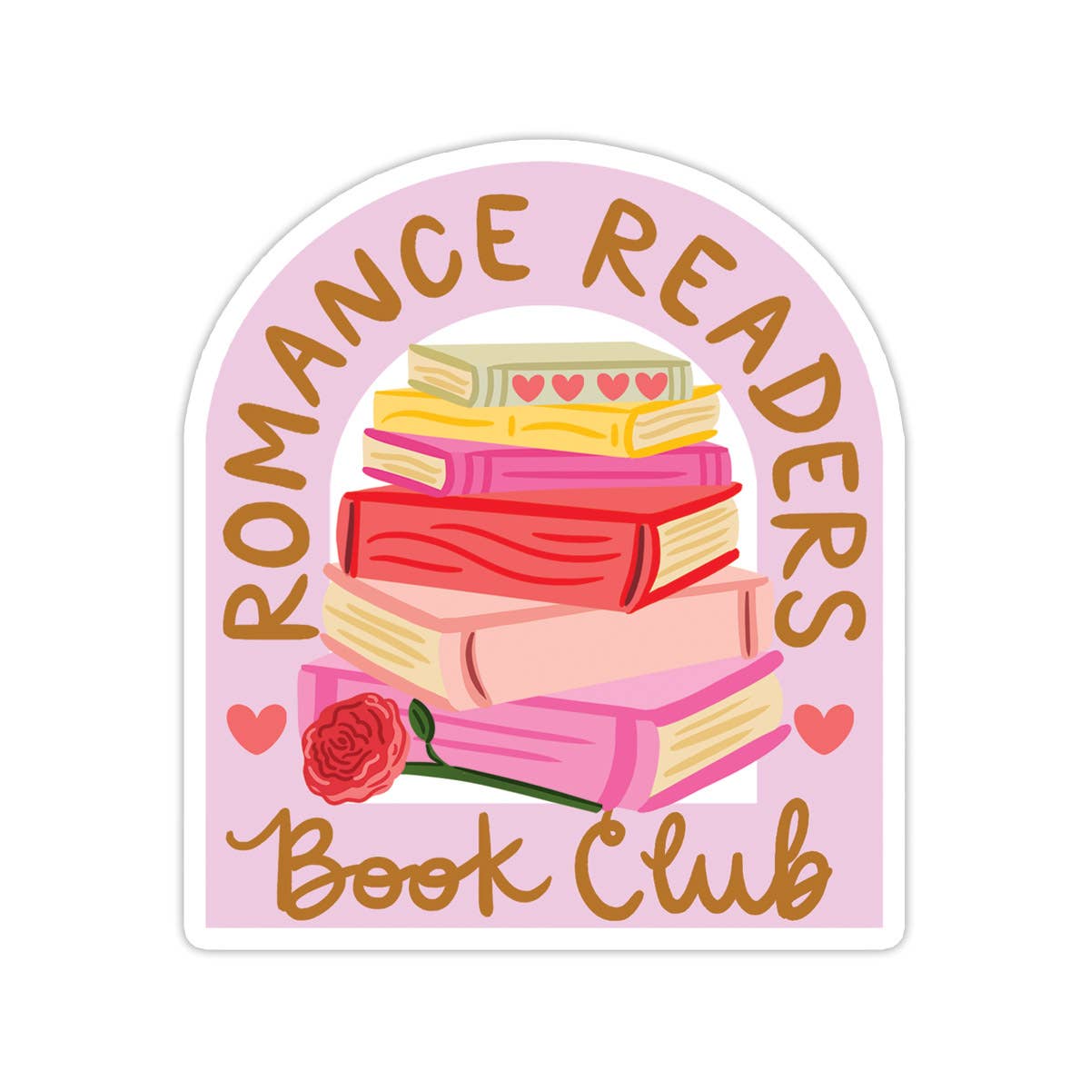 Romance Readers Vinyl Sticker
