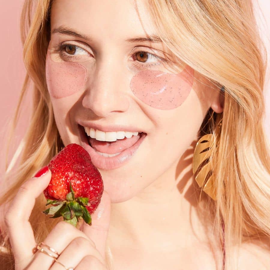 Served Chilled Eye Gels: Rosé Hydrating