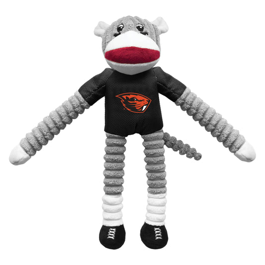 NCAA Oregon State Beavers Team Sock Monkey Pet Toy