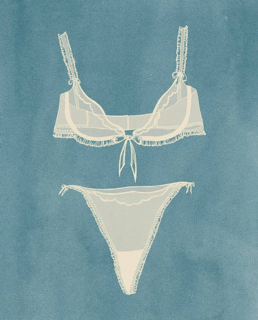 Getting Ready: black and pink Fine Art Print