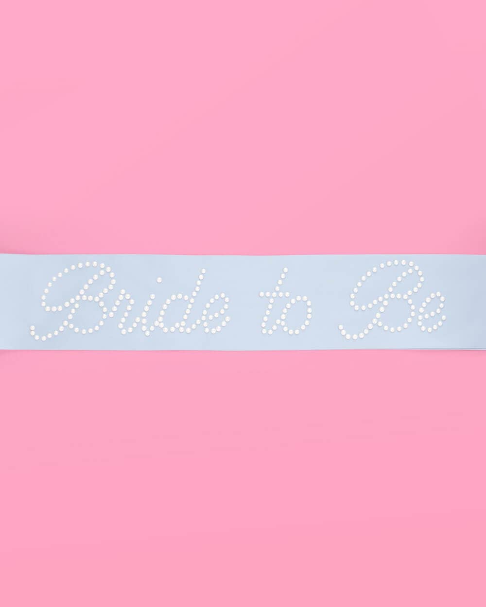 Bride To Be- Pearl/Blue Sash