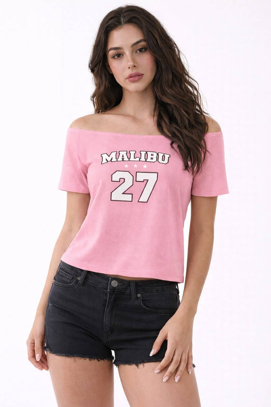 Malibu 27 off the shoulder