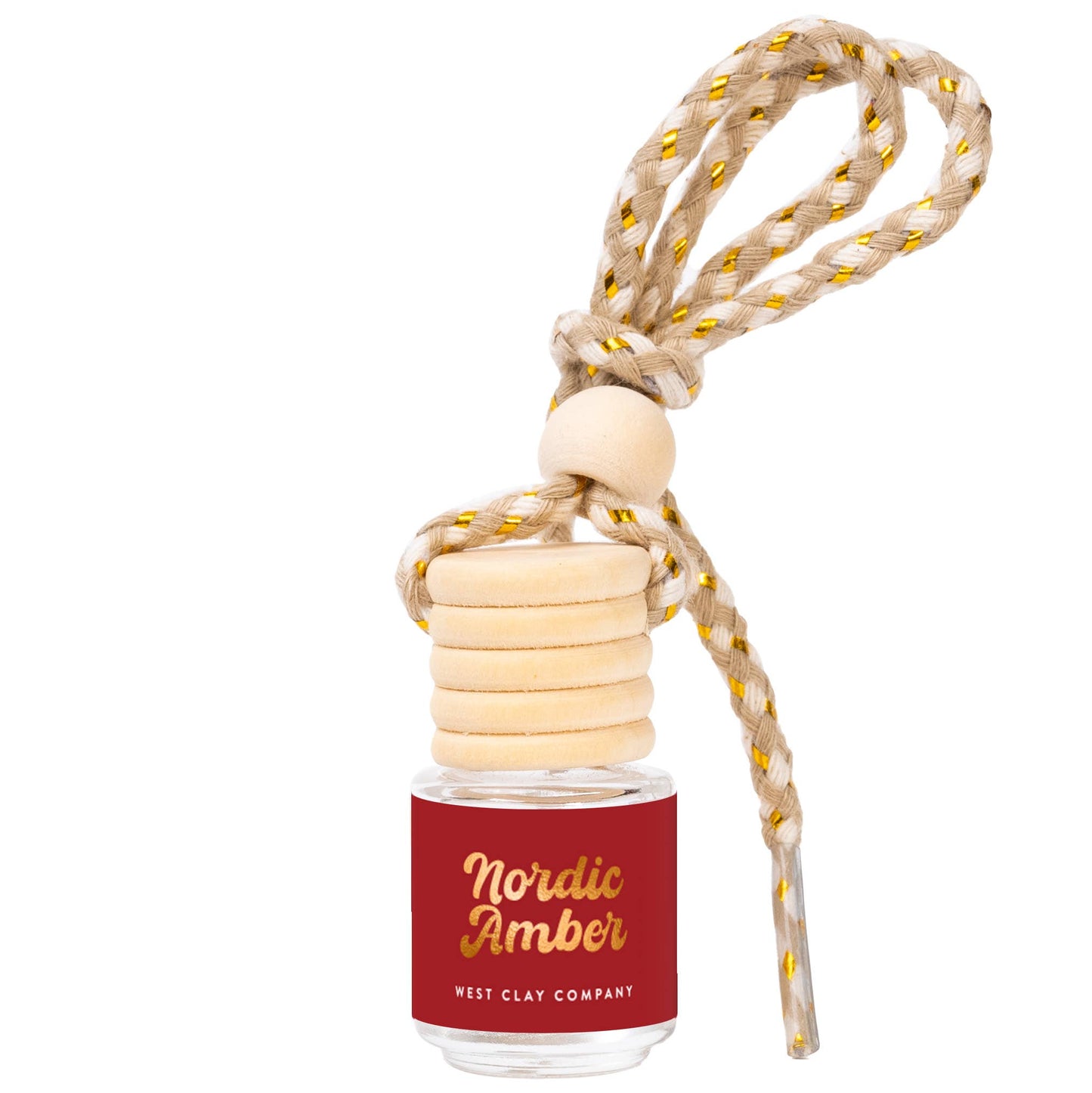 Nordic Amber Hanging Car Air Freshener Diffuser