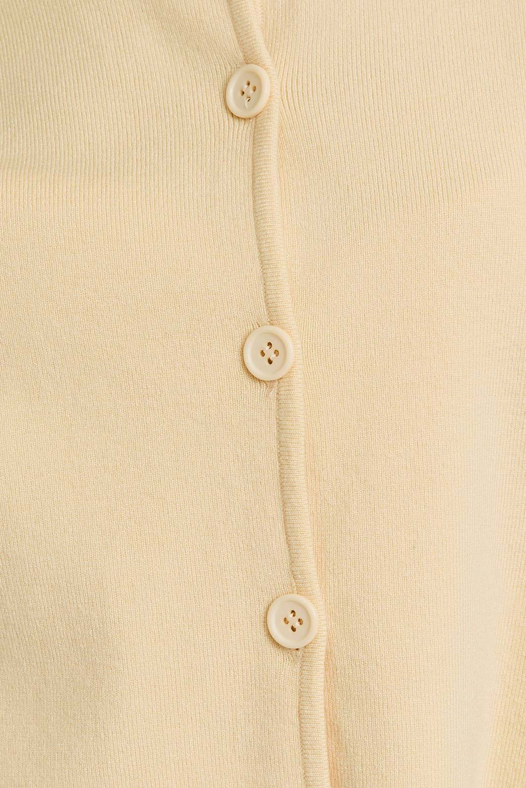 Round Neck Sweater Cardigan