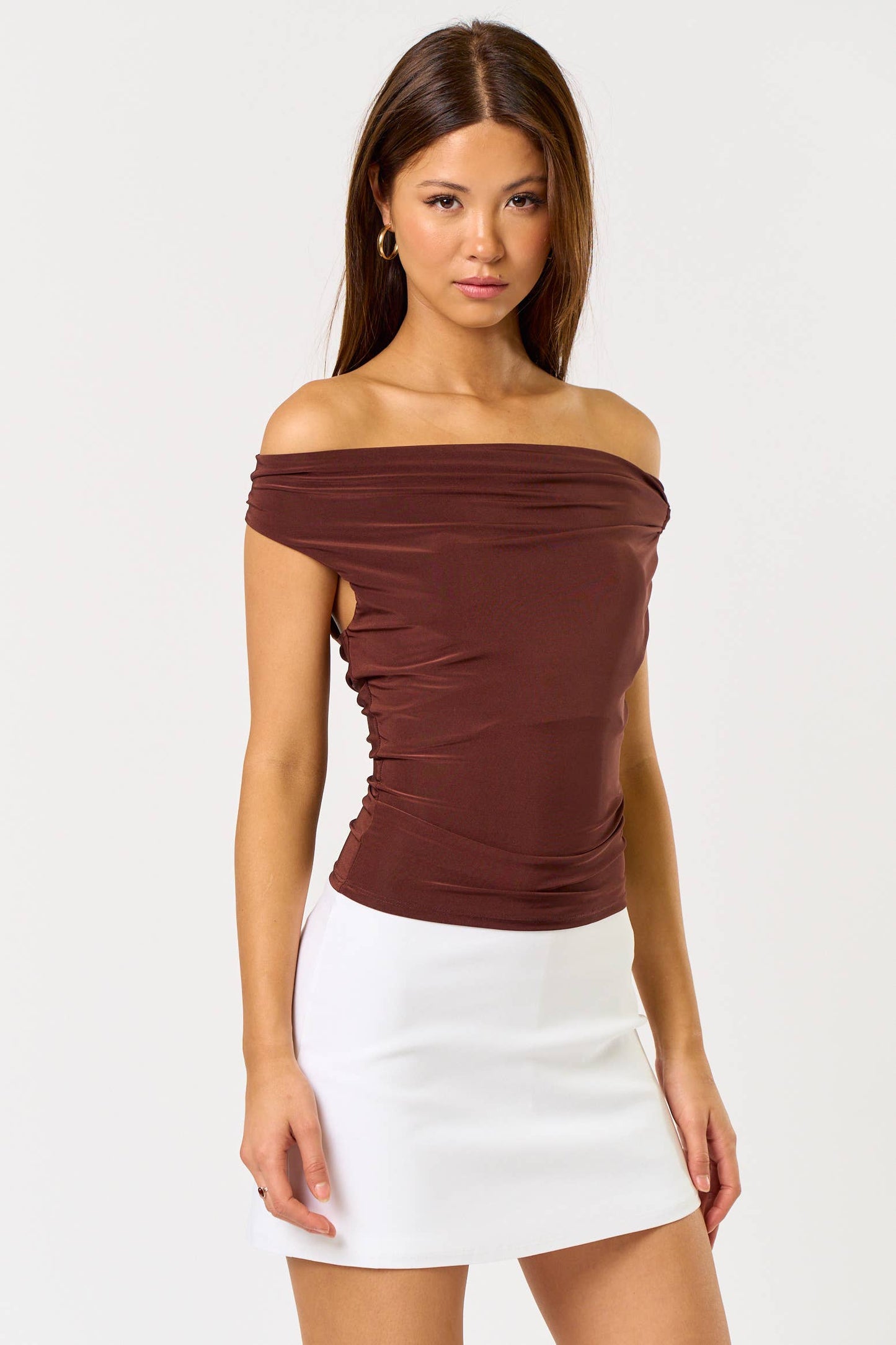 Metal Trim Cowl Top