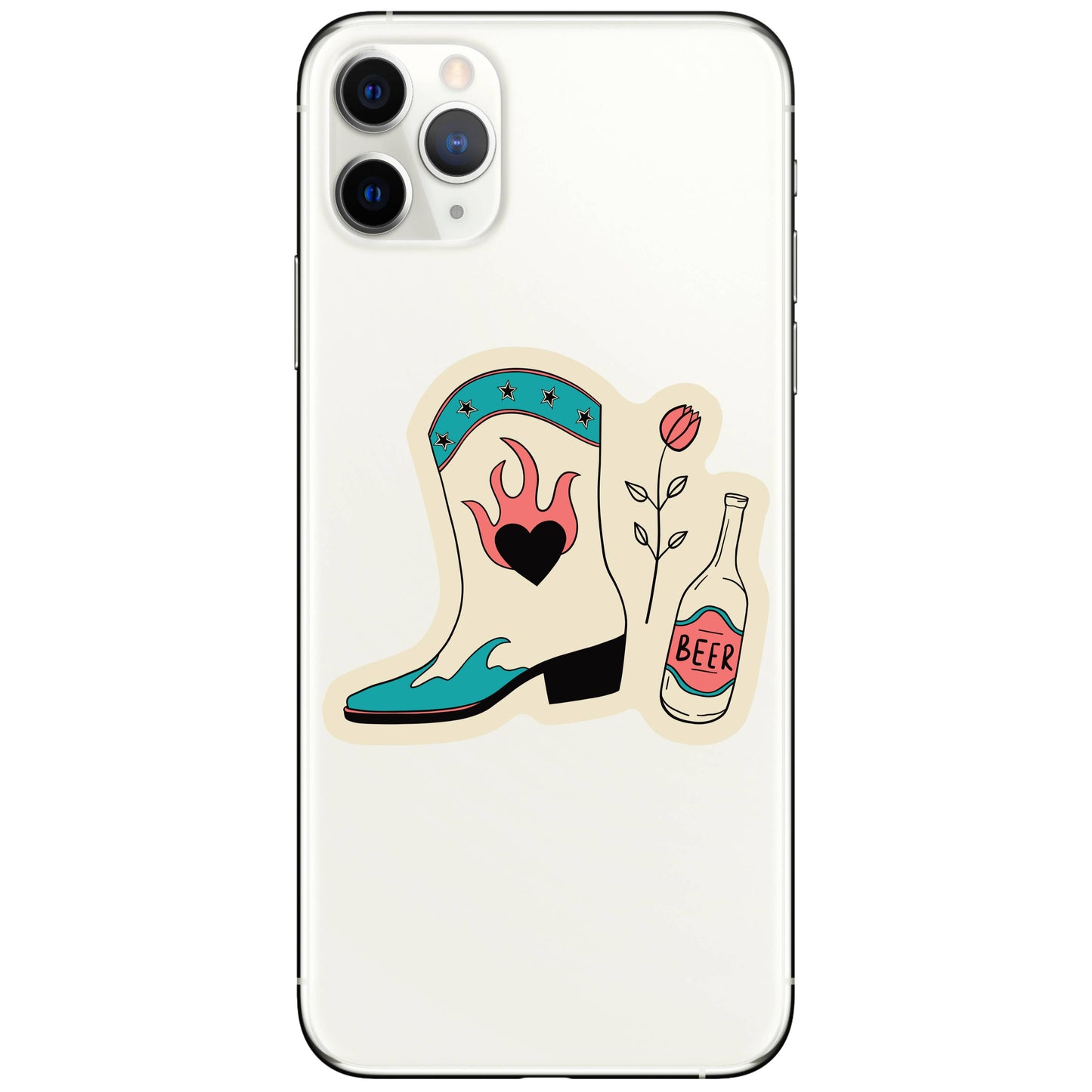 Cowgirl Dreams Vinyl Sticker