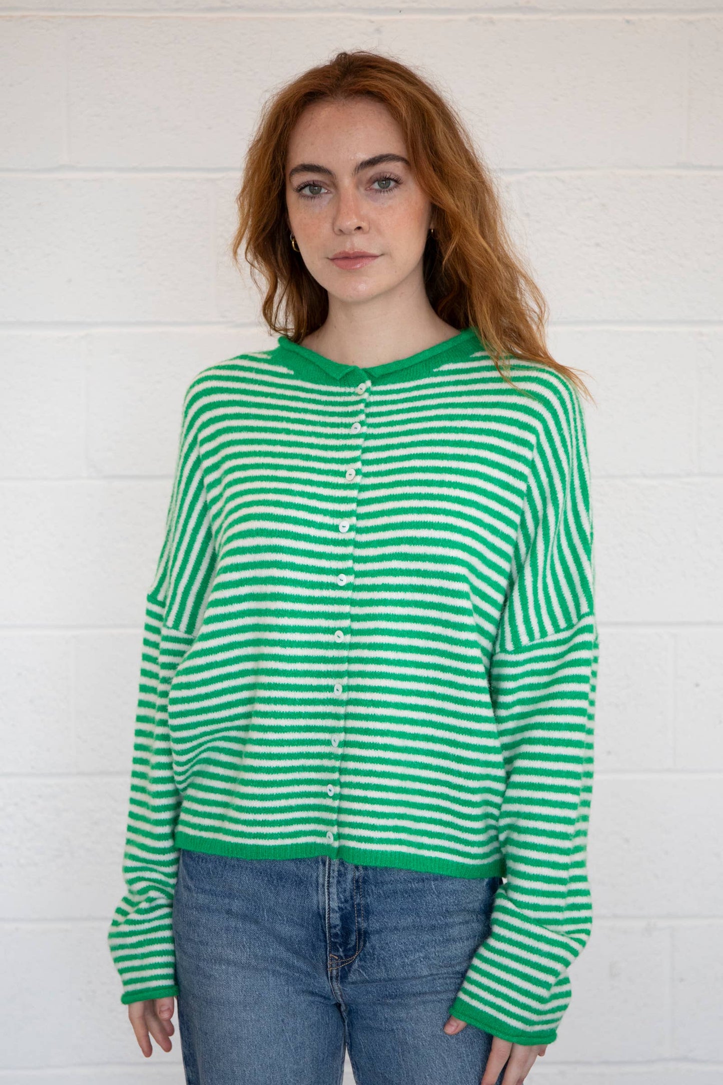 Piper Cardigan - Mini Striped