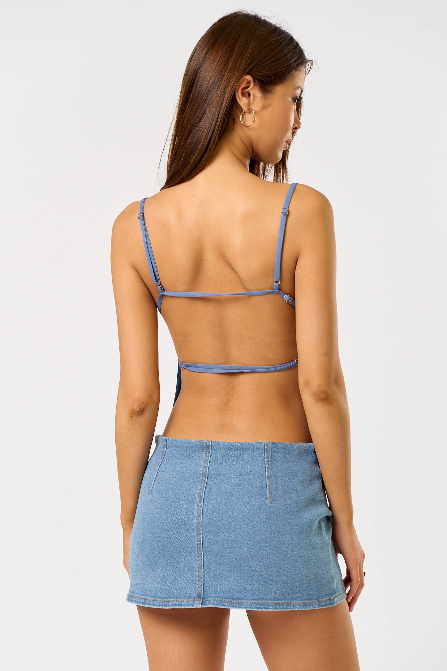 Open Back Square Top