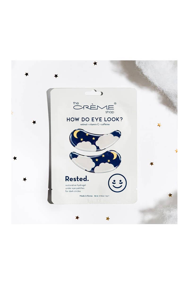 How Do Eye Look Rested Under Eye Patches
