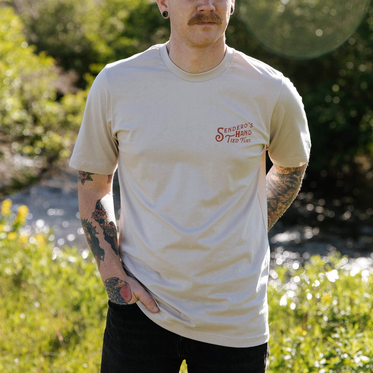 Hand Tied Flies T-Shirt: X-Large
