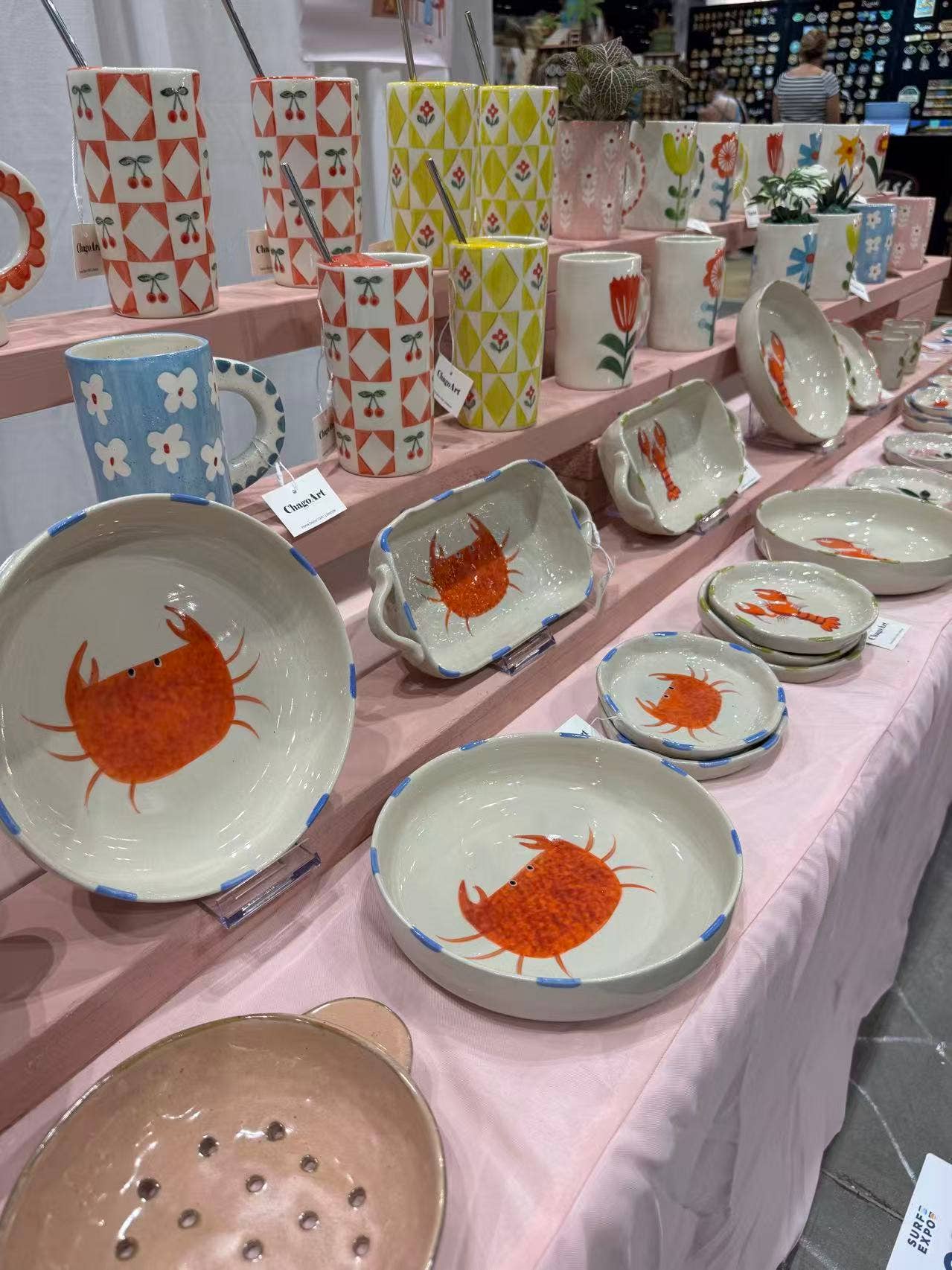 Ceramic Bowl Crab