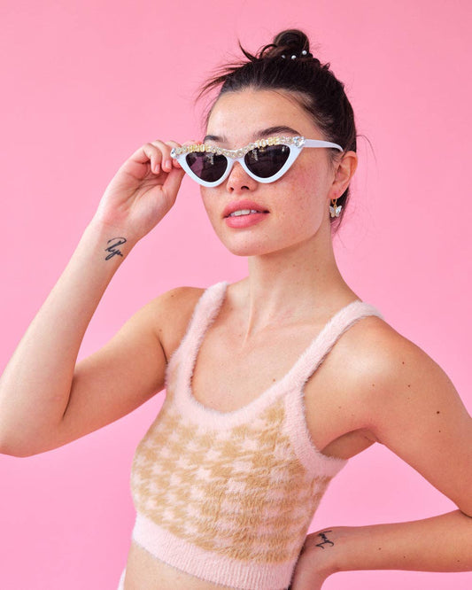 Bride Sunglasses: Rhinestone