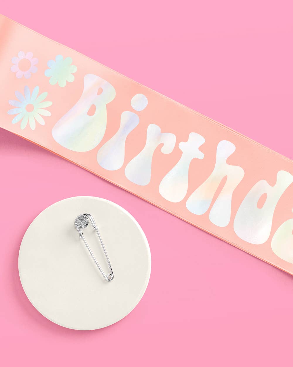 Daisy Birthday Girl Sash