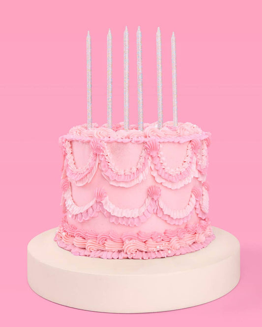 Shimmer Iridescent Glitter Candle