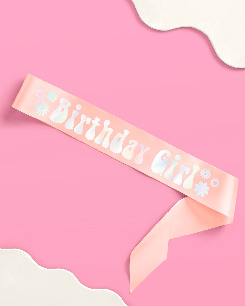 Daisy Birthday Girl Sash